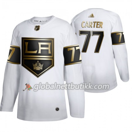 Los Angeles Kings Hockeydrakt Jeff Carter 77 Adidas 2019-2020 Golden Edition Hvit Authentic - Herre